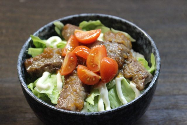 シンプルカルビ丼！
